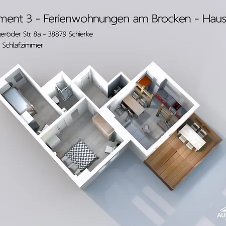 Auszeit-im-harz Haus 2 3 Apartmán *